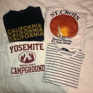 Brandy Melville Tshirt Bundle